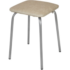 Табурет Модуль Квадрат 18 на саморезах (бежевый печать на св мусс)