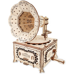 Механическая модель в виде конструктора EWA Граммофон