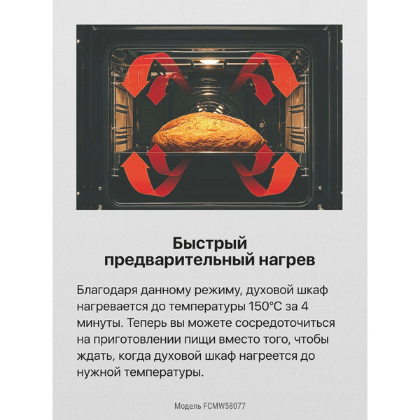 Кухонная плита Hansa FCMW58077