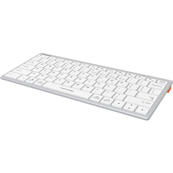 Клавиатура A4Tech Fstyler FBX51C (серебристый/белый)