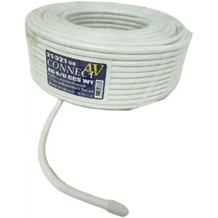 Кабель Premier CONNECT-AV RG-6/U CCS WT 50м. белый (21-321 50)