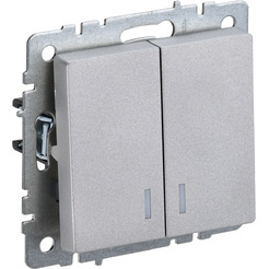 Выключатель IEK Brite ВС10-2-1-БрА