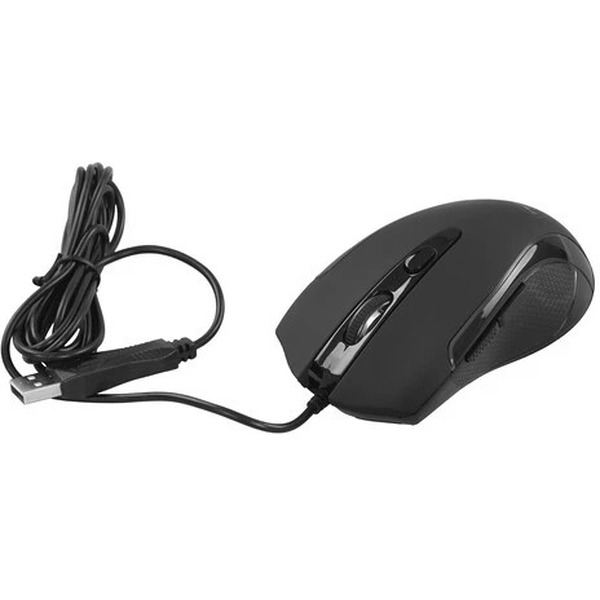 Проводная игровая мышь Defender T-Line Lynx (Черный, 72371)