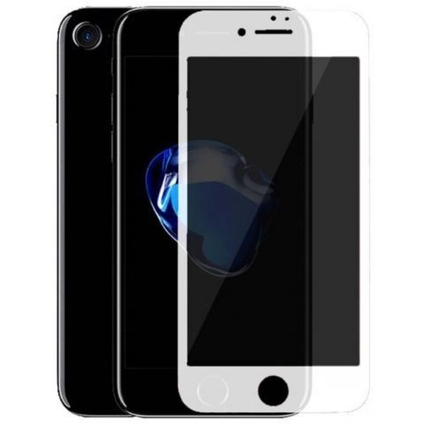 Защитное стекло CASE Full Glue Privacy (Антишпион) для Apple iPhone 7 / 8 (белый)