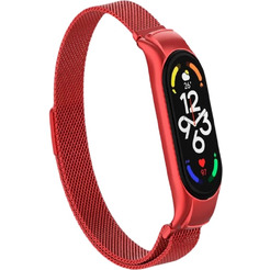 Ремешок Bingo Magnetic для XIAOMI Mi Band 7 (красный)