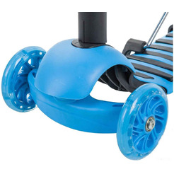 Самокат для детей Novatrack 120SB.DISCOKIDS.BL9 (голубой)