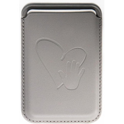 Кардхолдер MagSafe 5 ЭЛЕМЕНТ "Дай 5 добру" (Серый)