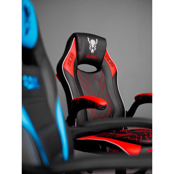 Кресло компьютерное FLOKY NEXUS Black-Red