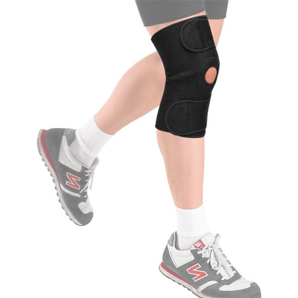 Суппорт колена Torres PRL6006 (регулируемый р-р, черный)