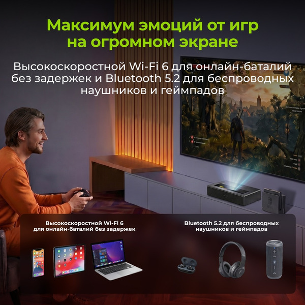 Проектор Cactus CS-U2.B