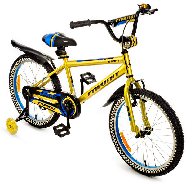 Детский велосипед Favorit Sport 20 SPT-Y20YL (желтый)
