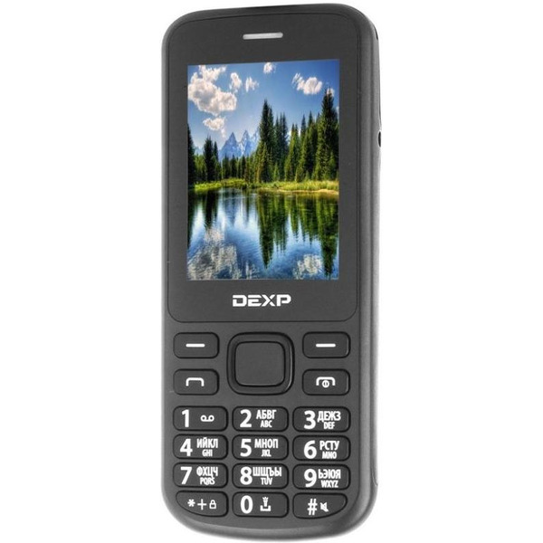 Телефон стандарта gsm DEXP Larus E7 черный