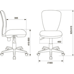 Кресло Бюрократ KD-W10/STICK-BEIGE (песочный)