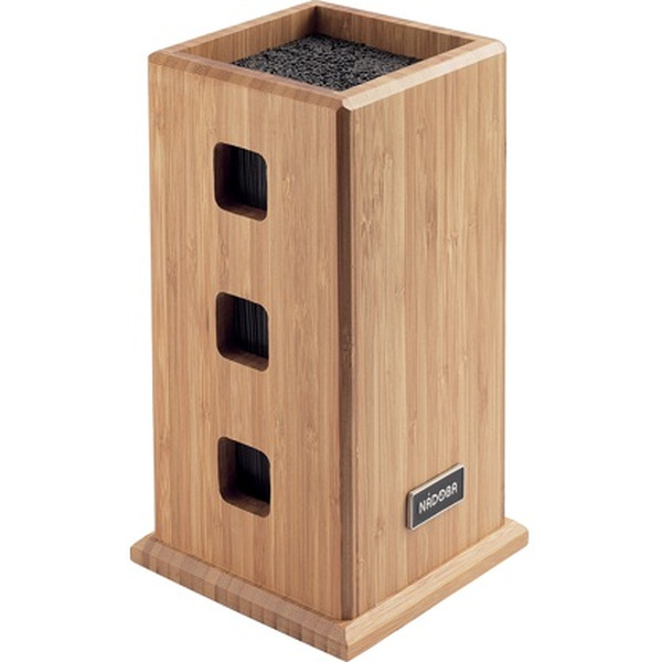 Универсальный блок для ножей ESTA бамбук Nadoba 723212