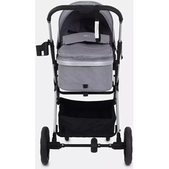 Универсальная коляска MOWbaby Jasper MB022 (3 в 1, серый)