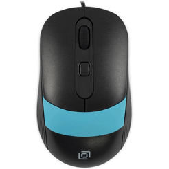 Мышь Oklick 310M (черный/синий)