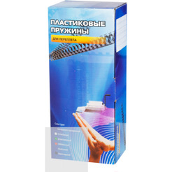 Пластиковые пружины Office Kit 51мм / BP2153 (50шт, прозрачный)