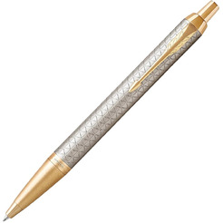 Ручка шариковая IM Premium Warm Silver GT PARKER 142509 / 1931687