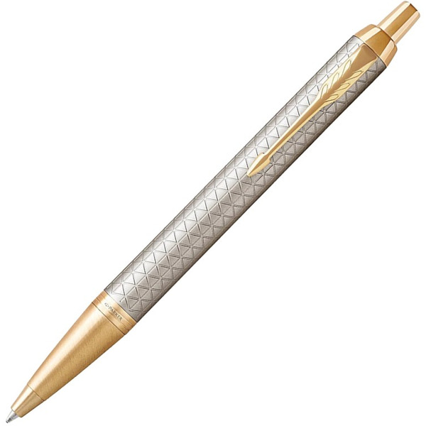 Ручка шариковая IM Premium Warm Silver GT PARKER 142509 / 1931687