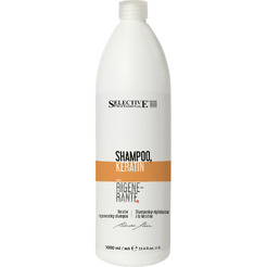Шампунь для волос Selective Professional Shampoo Кeratin Rigenerante (1л)