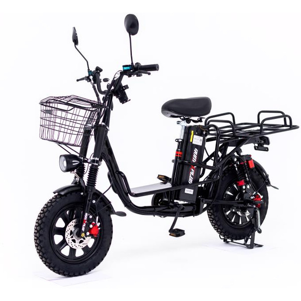 Электровелосипед AVM E-Alfa Fat (черный)