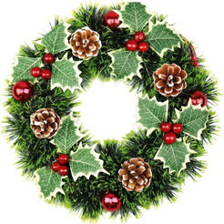 Новогодний венок  Волшебная страна 102007 SYCB17-161