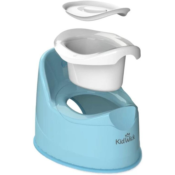 Детский горшок Kidwick Гигант KW060202 (голубой/белый)