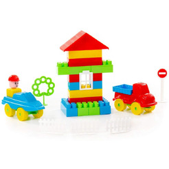 Конструктор Полесье 52520 Строитель