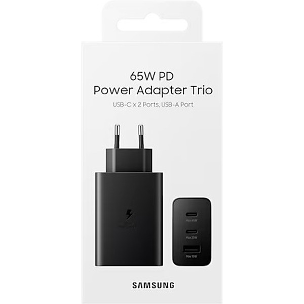 Сетевое зарядное Samsung EP-T6530NBEGWW