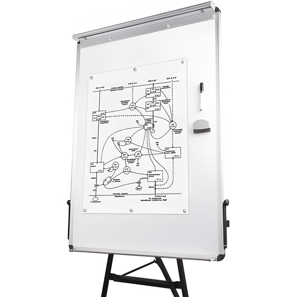 Магнитно-маркерная доска BRAUBERG 70х100 см 231720