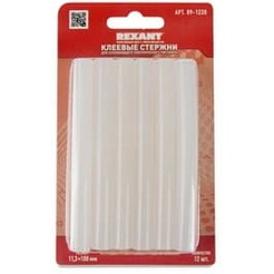 Клеевые стержни Rexant 09-1220 (12 шт, прозрачный)