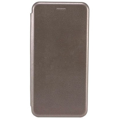 Чехол-книга CASE Magnetic flip для Vivo Y12 (серый)