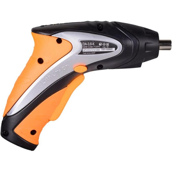 Отвертка аккумуляторная Вихрь ОА-3,6-К (72/14/10)