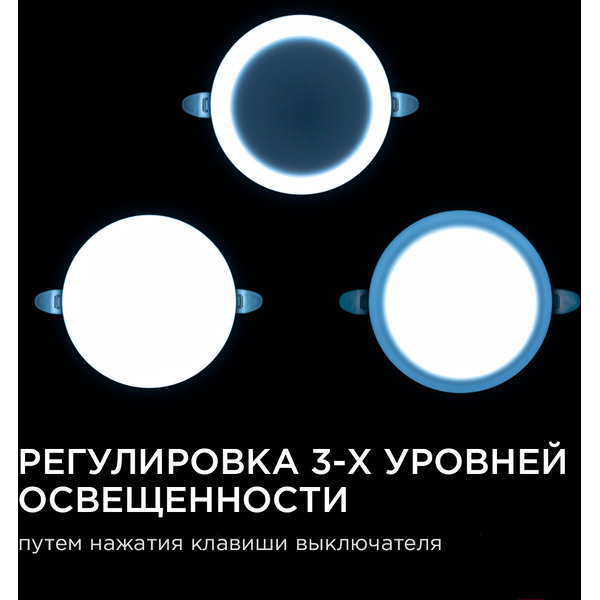 Панель светодиодная встраиваемая APEYRON 06-107