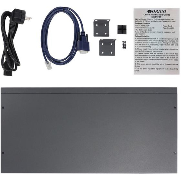 Коммутатор Origo OS3128P/250W