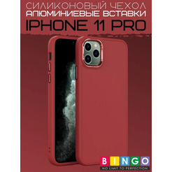 Бампер BINGO Metal iPhone 11 Pro Красный