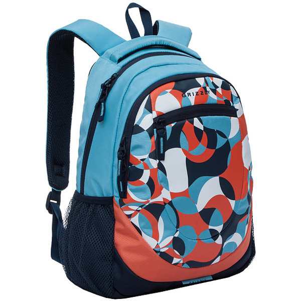 Рюкзак Grizzly RD-751-1 (голубой/синий)