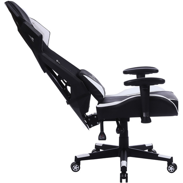 Кресло CACTUS CS-CHR-090BLW (черный/белый)