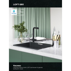 Кухонная мойка Polygran Tolero 580 (космос)