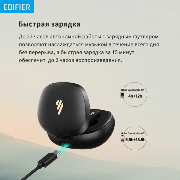 Беспроводные наушники Edifier NeoBuds Pro 2 черный