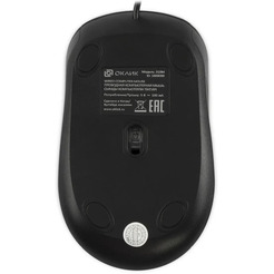 Мышь Oklick 310M (черный/синий)