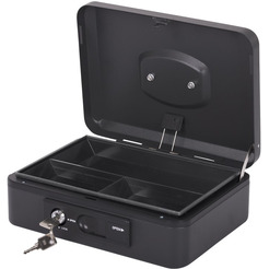 Ящик для денег BRAUBERG 291353 (черный)