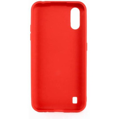 Накладка CASE Matte Samsung Galaxy M01 (красный)