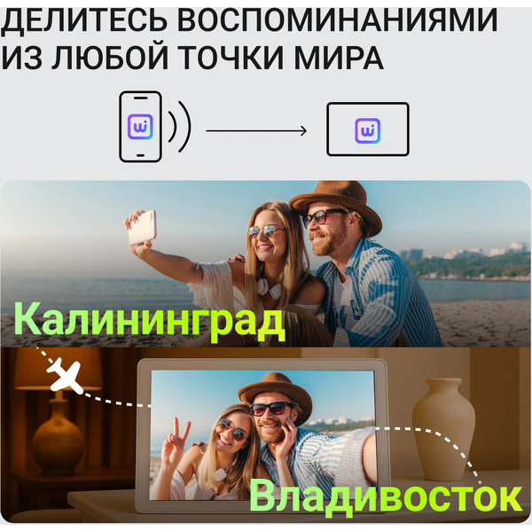 Цифровая фоторамка Digma PF1085B