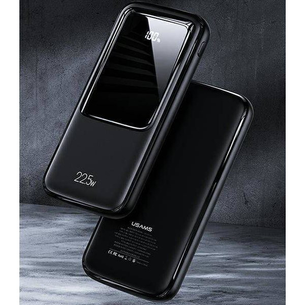 Портативный аккумулятор USAMS US-CD161 PB58 10000mAh (10KCD16101) черный