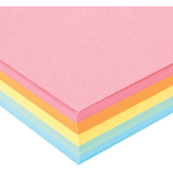 Бумага цветная BRAUBERG 112465 А4, 80г/м, 250 л, (5цв.х50л), медиум