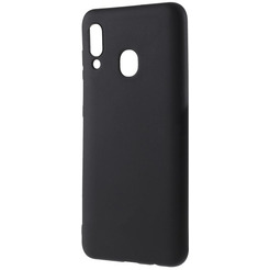 Бампер Bingo Matt TPU для SAMSUNG Galaxy A20 Черный