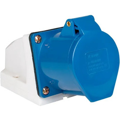 Розетка стационарная наружная EKF 123 2Р+РЕ 32А 220В IP44 PROxima