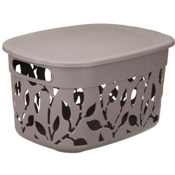 Корзина IDEA Флора М2362 5.5 л (французский серый)