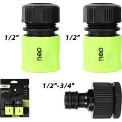 Набор быстрых соединителей для шланга Deli EDL8799